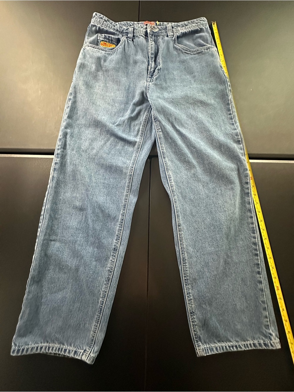 Empyre Baggy Classic Blue Men’s Jeans - Picture 2 of 7